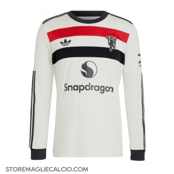 Manchester United Maglia Gara Terza Repliche 2024-25 Maniche Lunghe